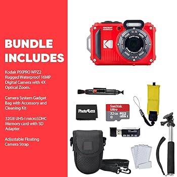 Amazon.com : KODAK PIXPRO WPZ2 Rugged Waterproof Digital